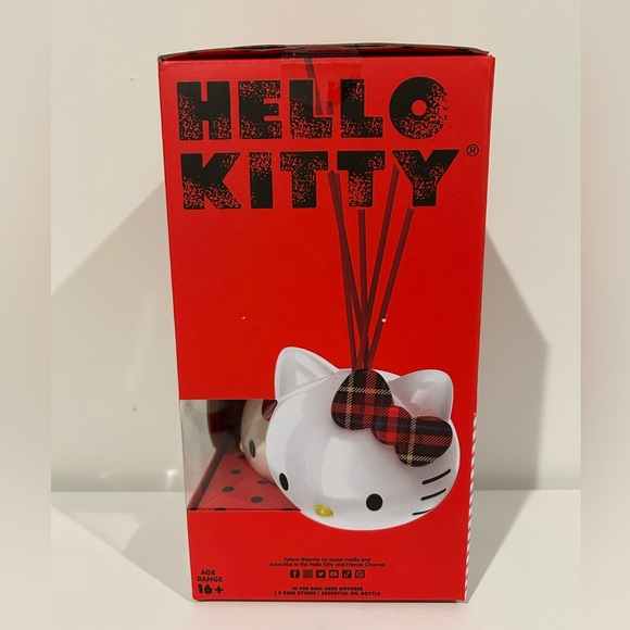 Hello Kitty Ceramic Reed Diffuser Vanilla Oil - Picture 2 of 3